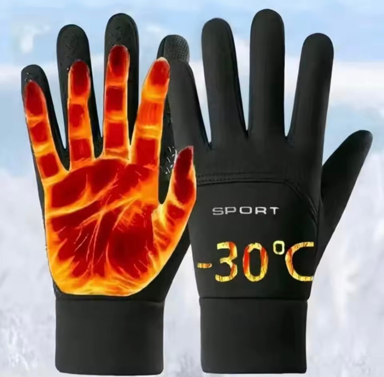 Autumn and Winter Touchscreen Men's and Women's Warm Gloves